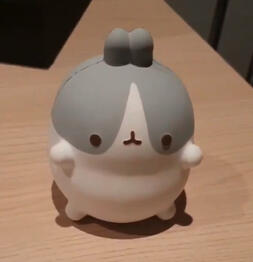 Molang Squished by SB and its ears torned by BG